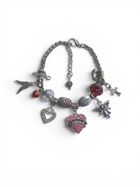 Custom Grandma charm bracelet 💗